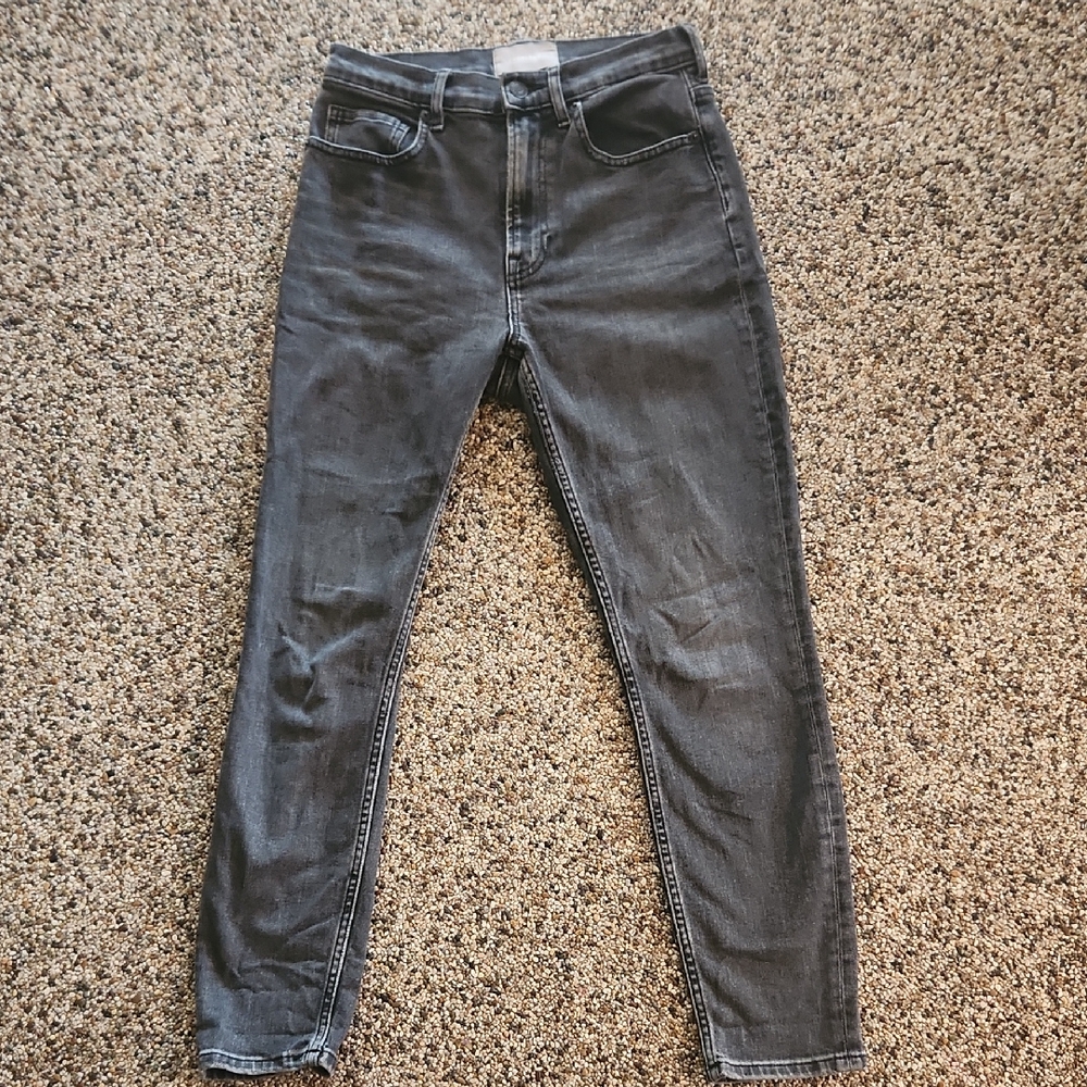 Everlane Women's Dark Gray Skinny Jeans,  Size 27‎